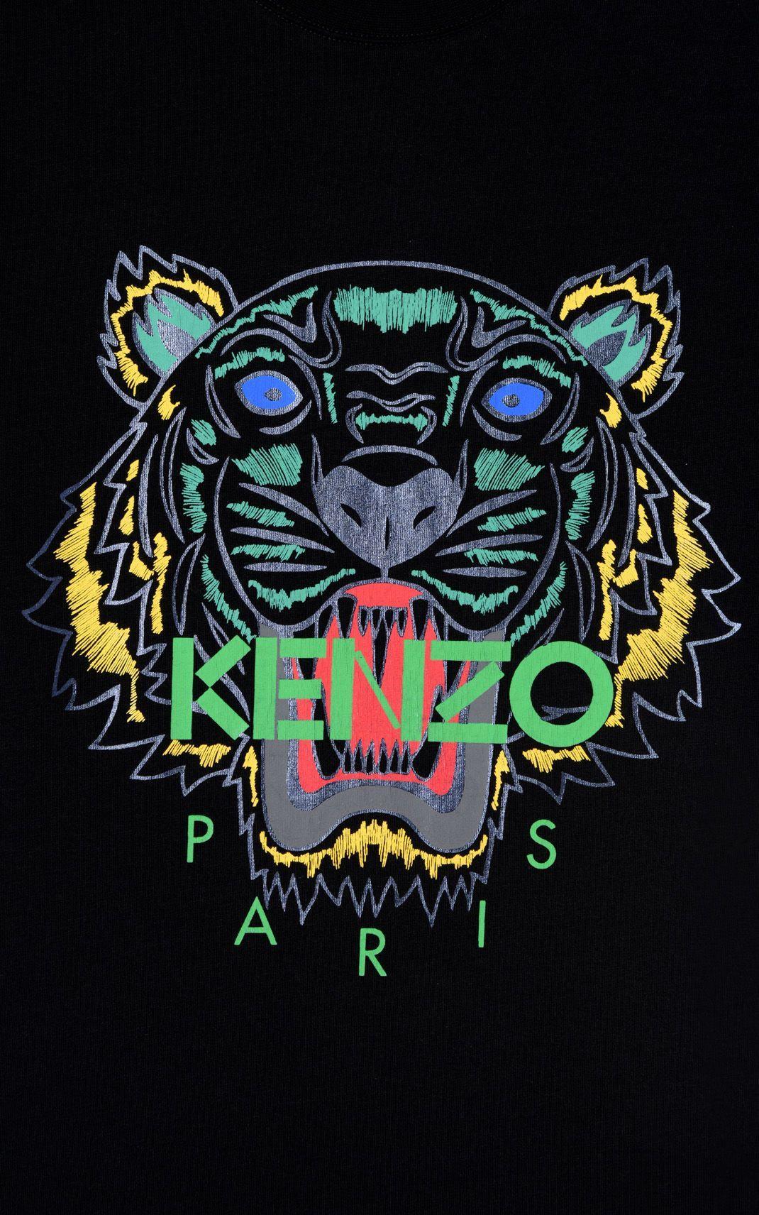 BLACK 'Holiday Capsule Collection' Tiger T Shirt For Women KENZO. Kenzo Wallpaper, Gucci Wallpaper Iphone, Hypebeast Wallpaper