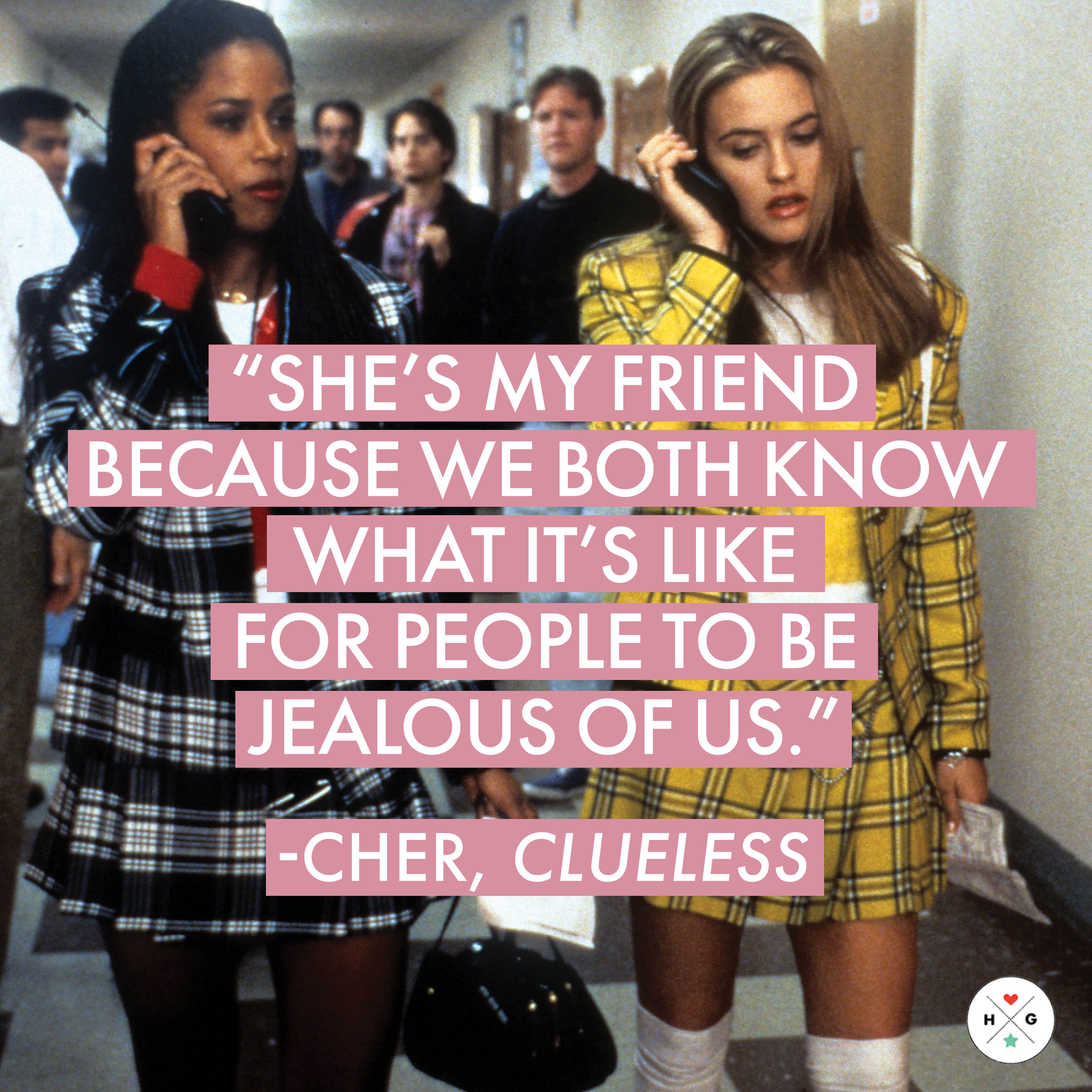 True BFFs forever. #clueless #bestfriends #friendship. Quotes