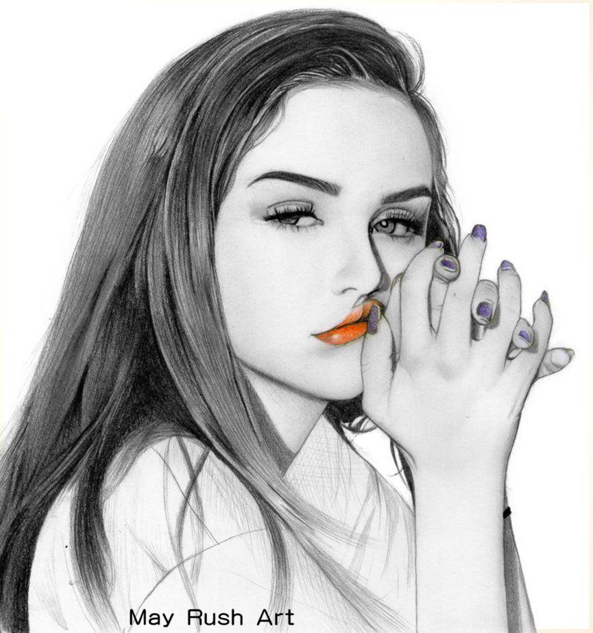 Maggie lindemann drawing