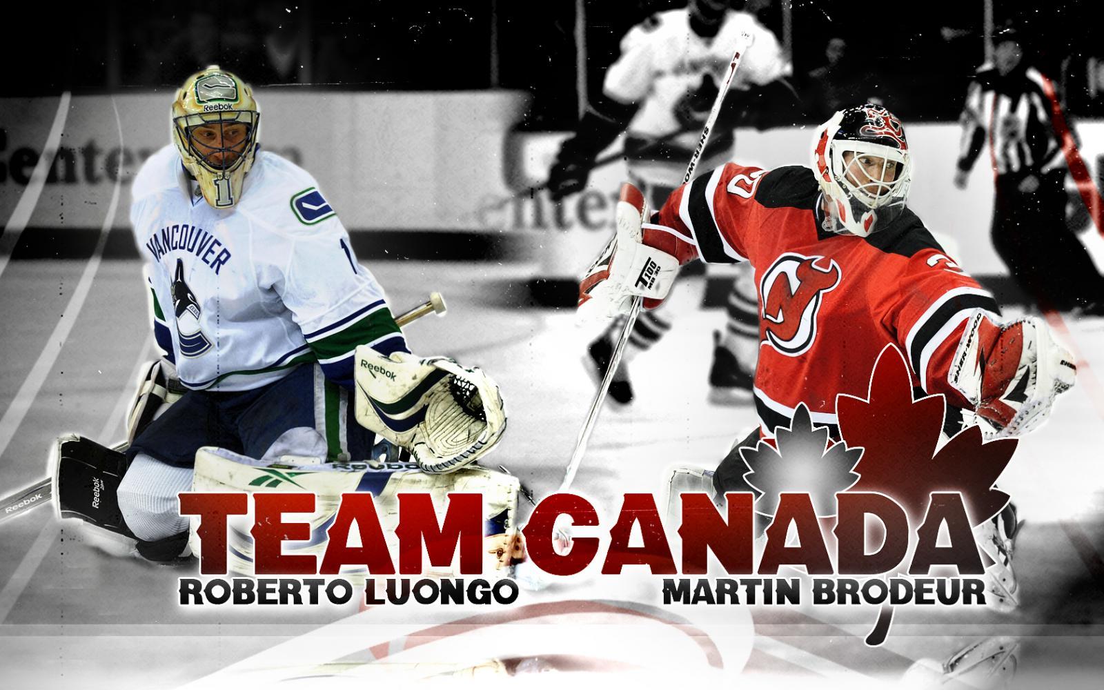 Team Canada Goalies Wallpaper