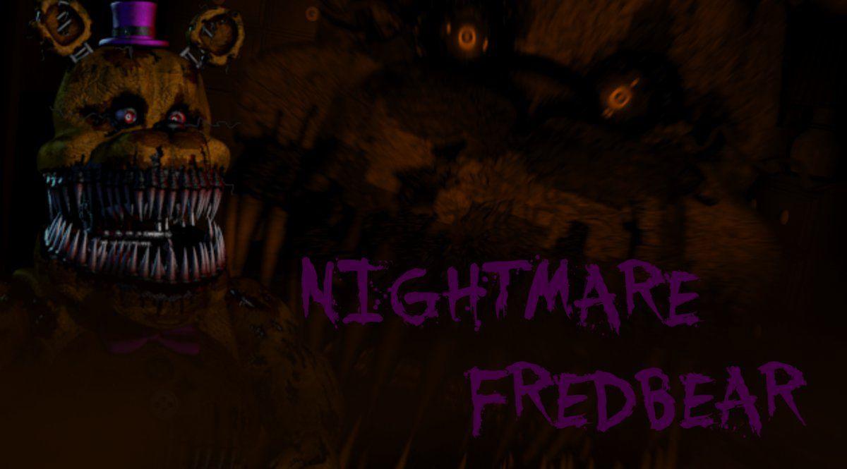 FNaF 4 Nightmare Fredbear Wallpaper : r/fivenightsatfreddys