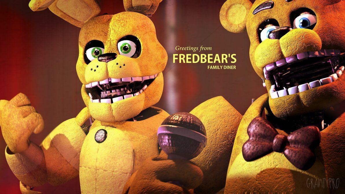 Greetings from Fredbear's! [4k, FNAF]