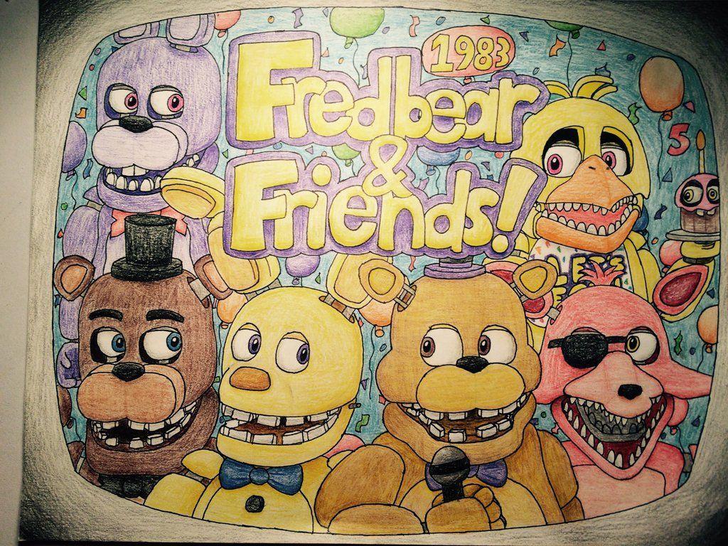 Fredbear and Friends!. Fnaf drawings, Fnaf