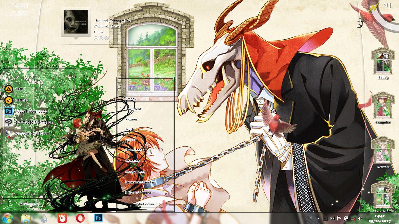 Windows 7 Theme Mahoutsukai no Yome