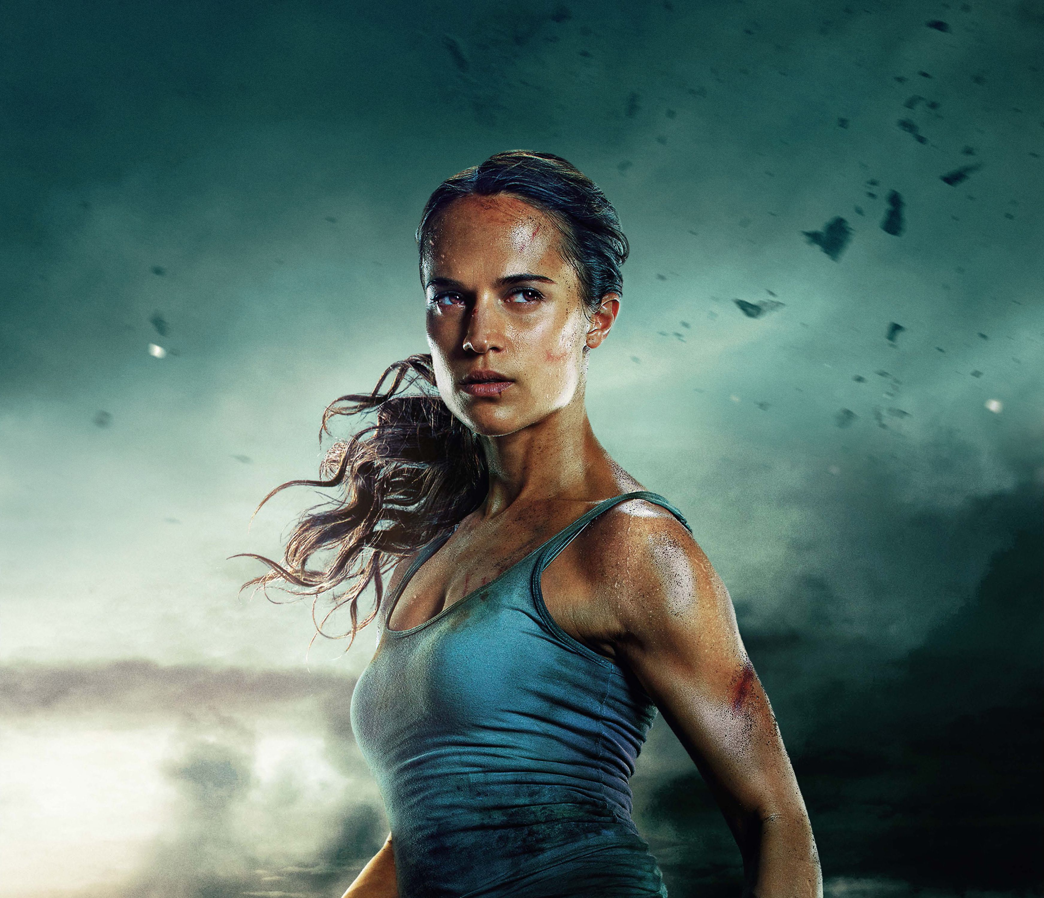Alicia Vikander As Lara Croft, HD 4K Wallpaper