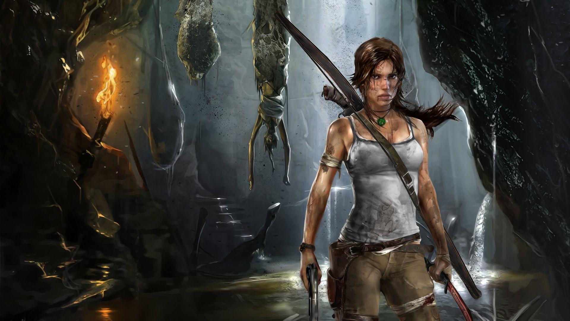 Lara Croft Reborn Wallpaper in jpg format for free download
