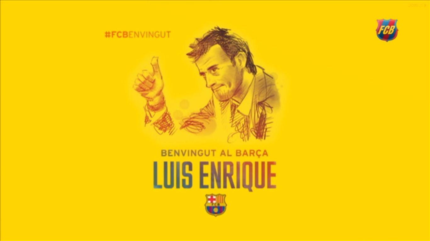 VÍDEO. Emotive welcome to Luis Enrique. We Love Barça