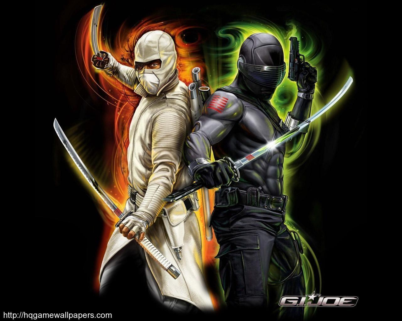 So what is it between Snake Eyes & Storm Shadow? Well, they were