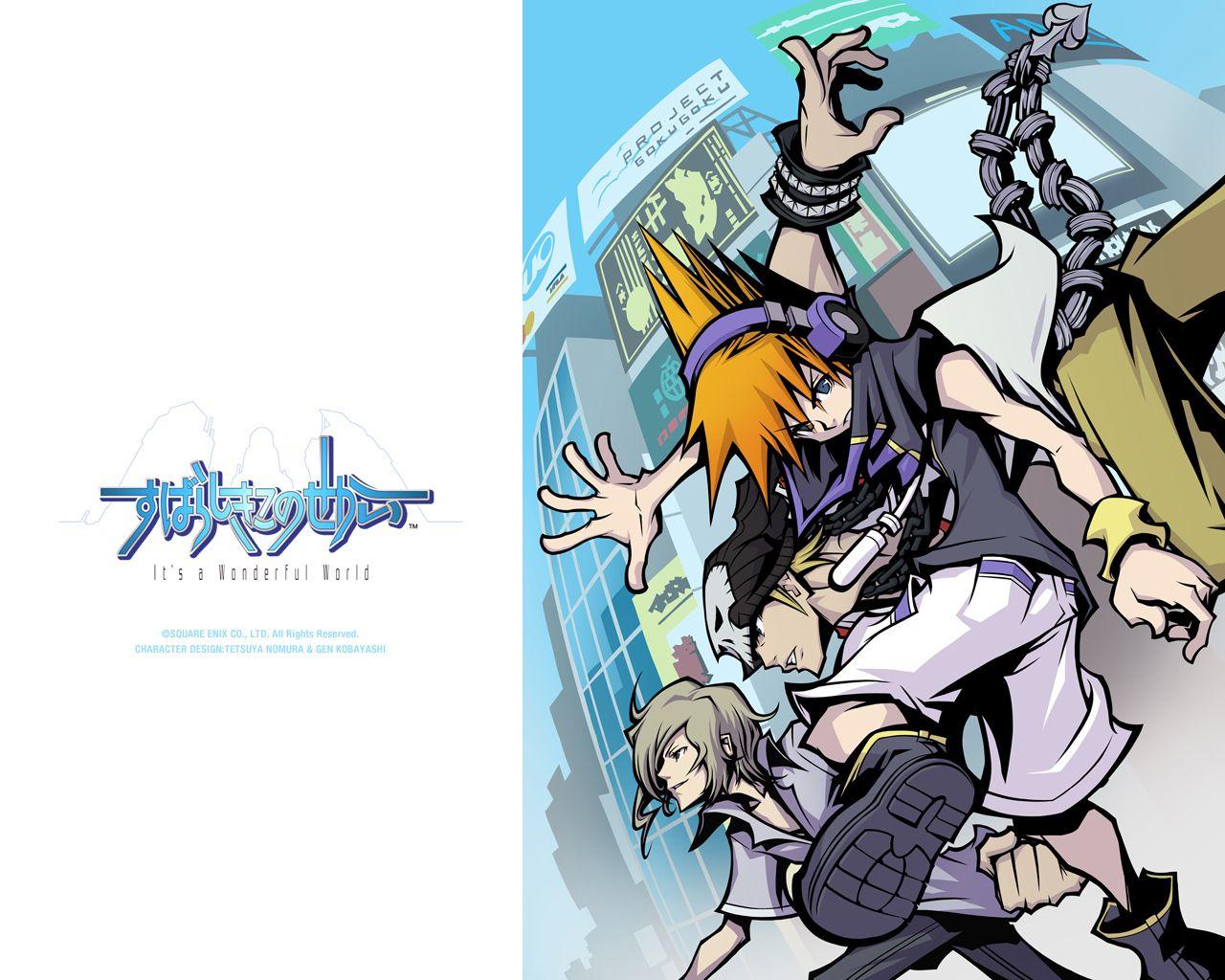 The World Ends With You Wallpapers Wallpaper Cave