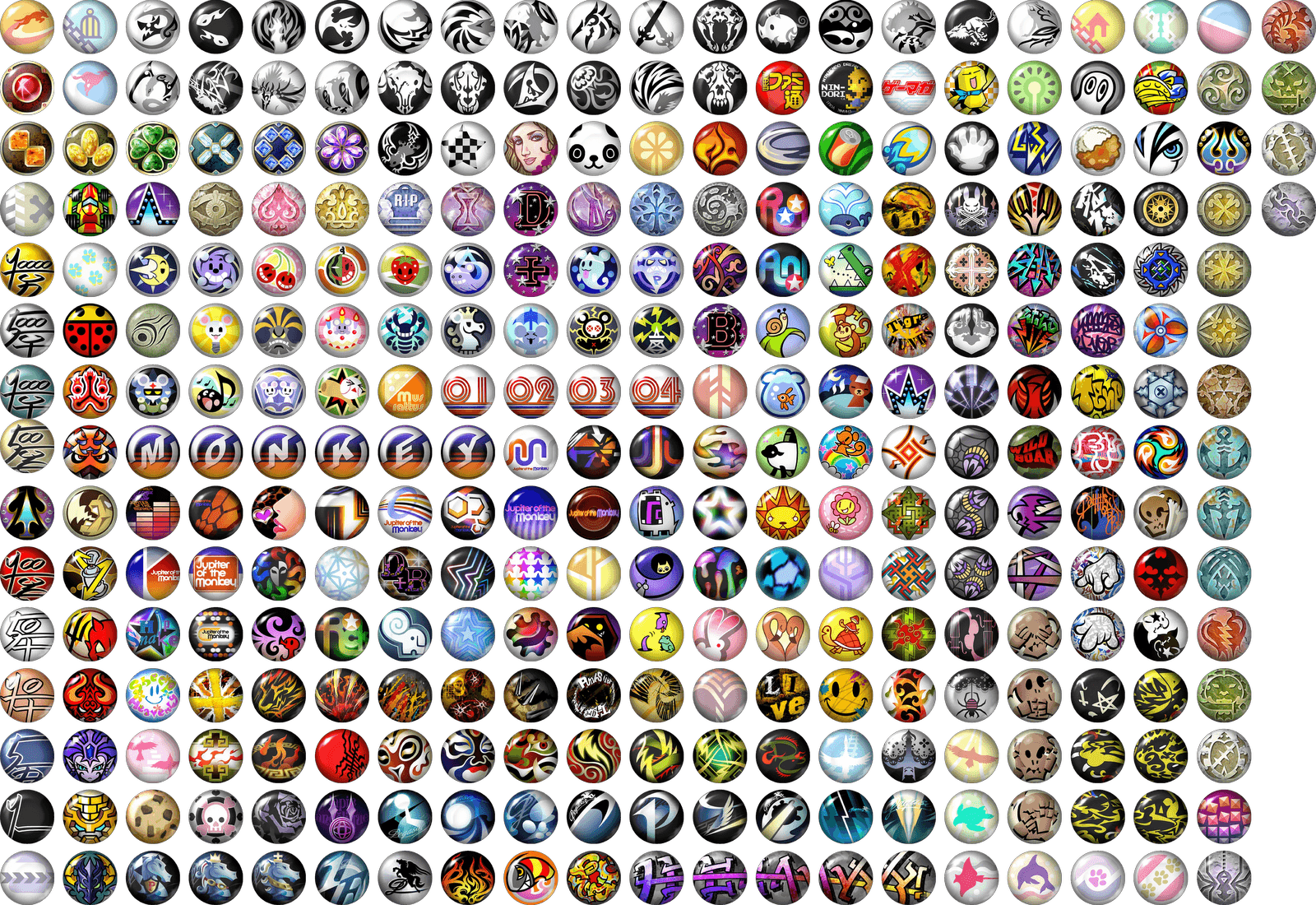 glass, The World Ends With You, buttons wallpaper