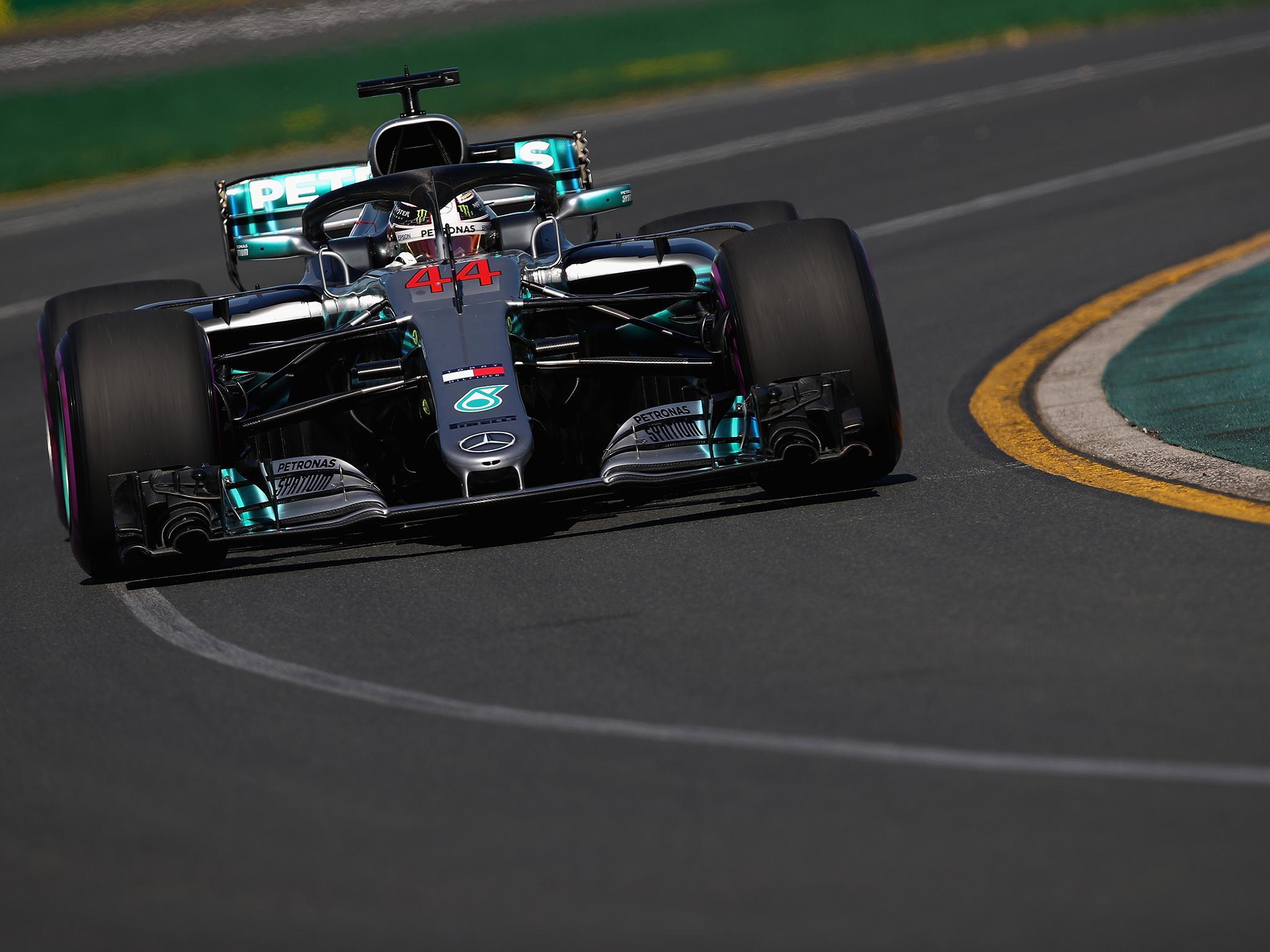 Australian Grand Prix 2018: Lewis Hamilton on top but Max Verstappen