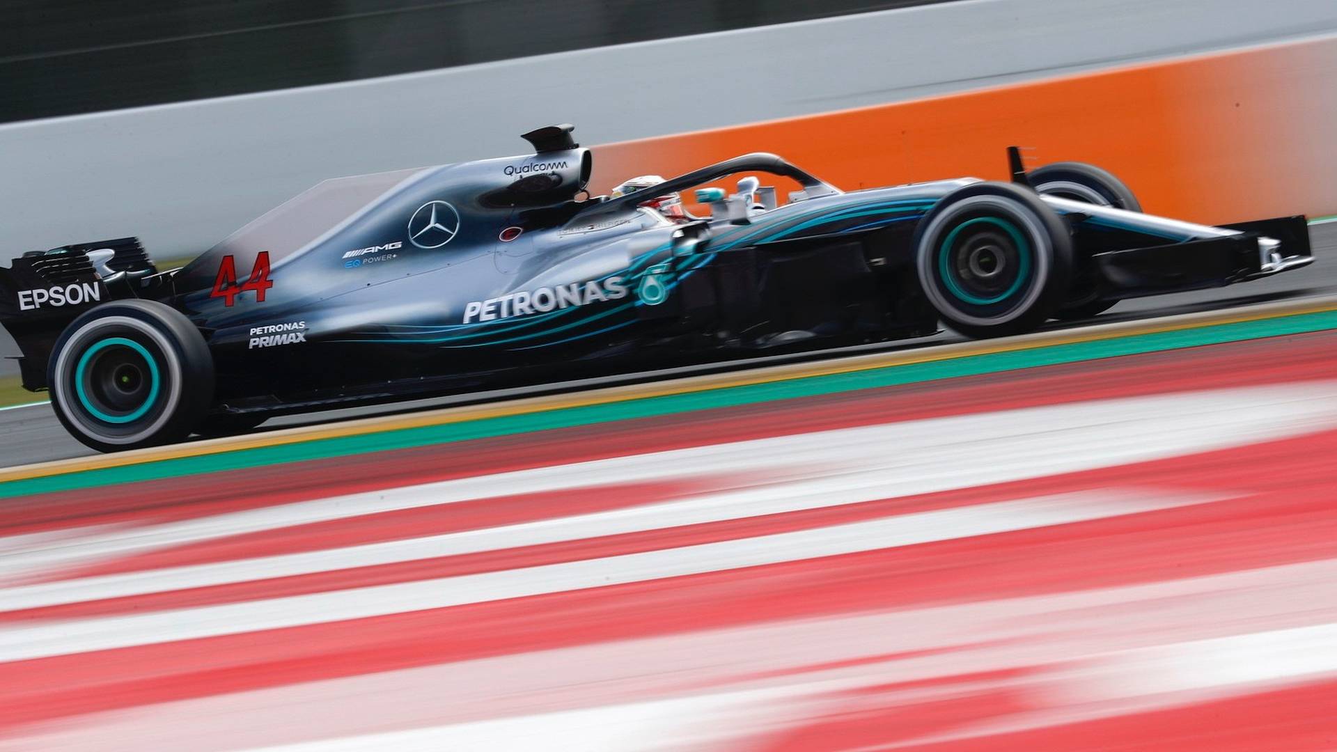 Hamilton puts Mercedes on top as first test ends