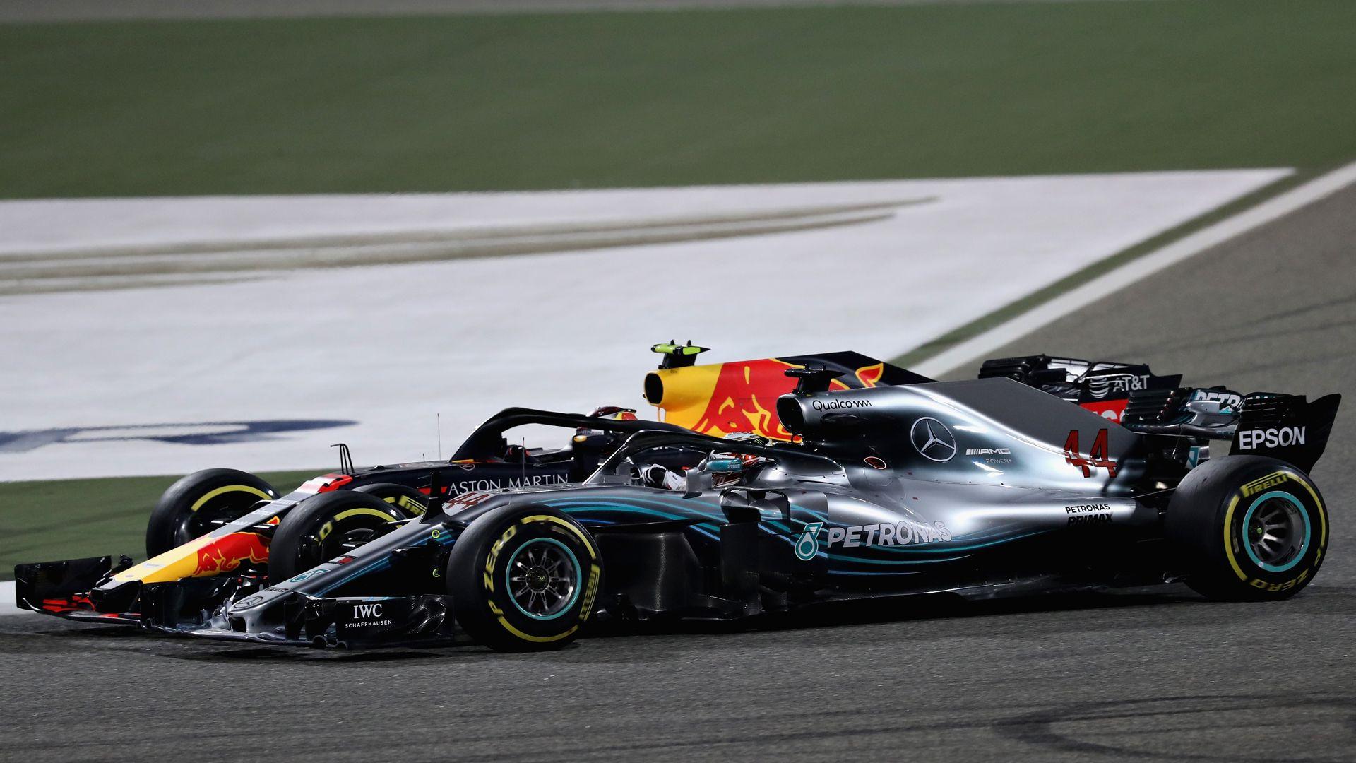 Bahrain GP: Lewis Hamilton hits back at Max Verstappen after clash