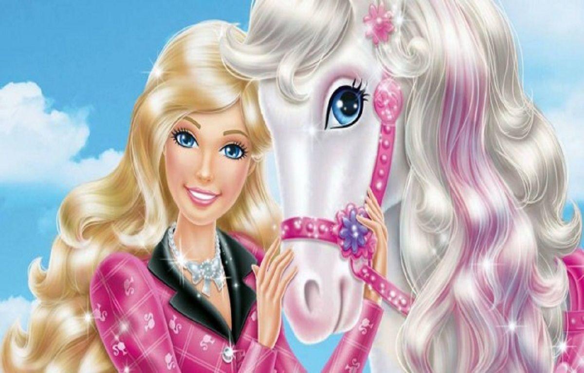 Barbie With Horse Had Free Wallpaper #Cute #barbie #doll #hd #free