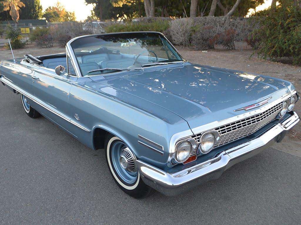 SOLD 1963 Concours Condition Impala Convertible
