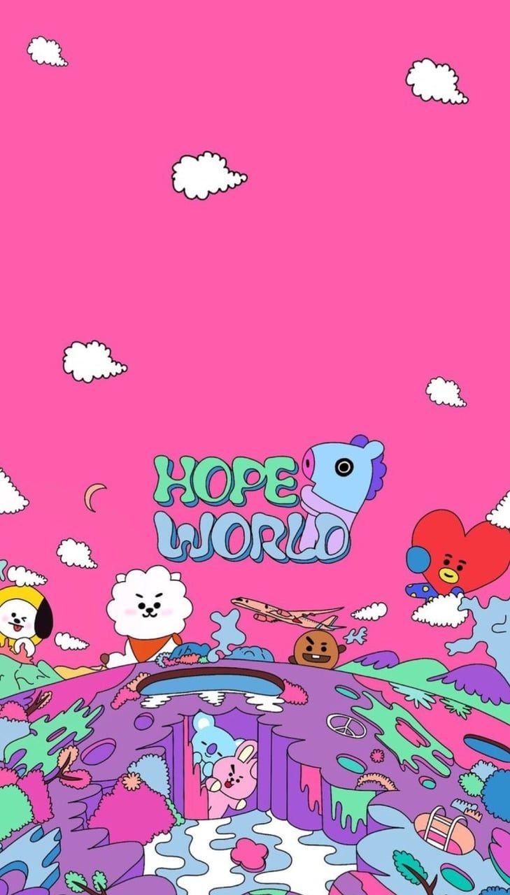 BT21 Hope World shared
