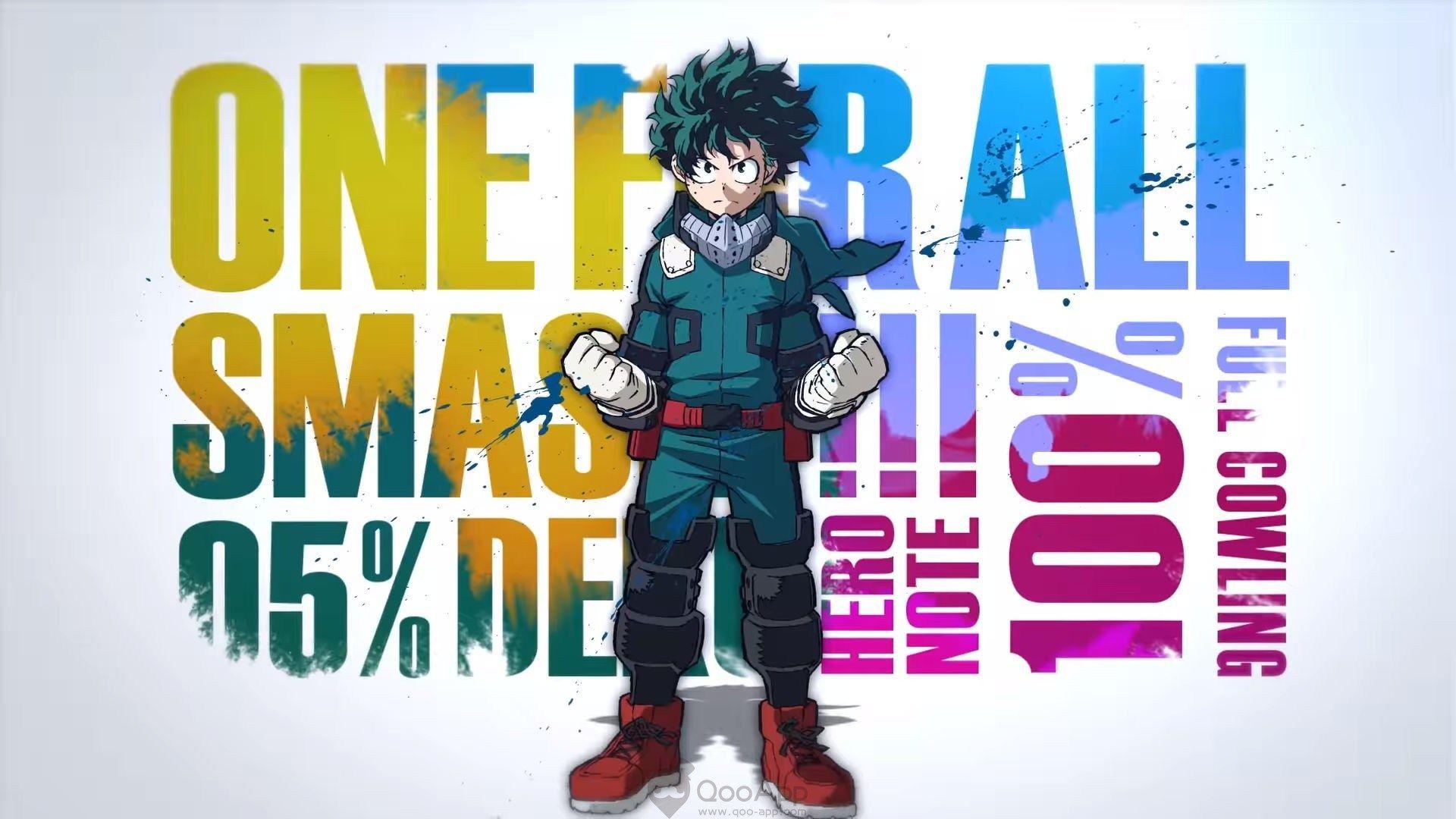 Qoo News My Hero Academia One's Justice First PV Released!