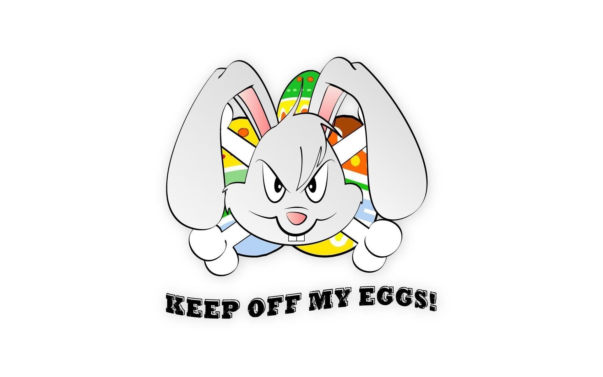 Keep out of my eggs. iPhone wallpaper for free