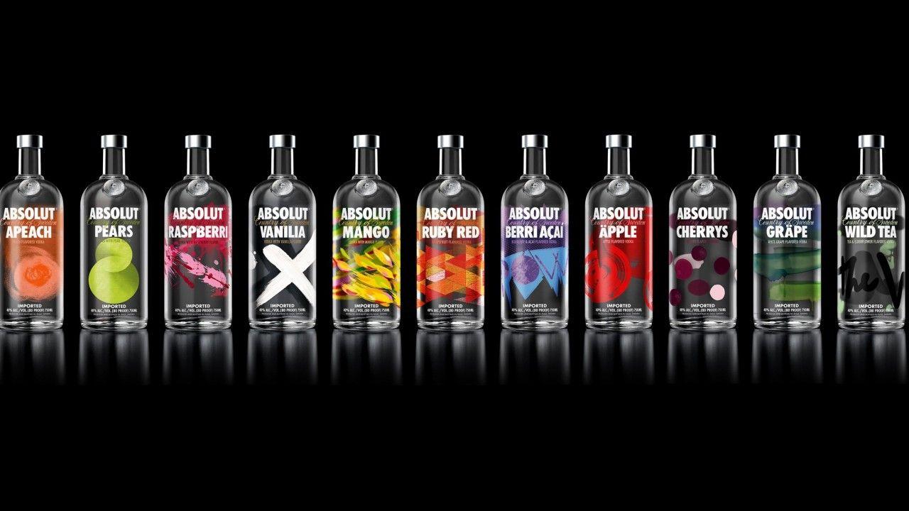 Absolut Vodka Variety Alcohol wallpaper. Absolut Vodka Variety