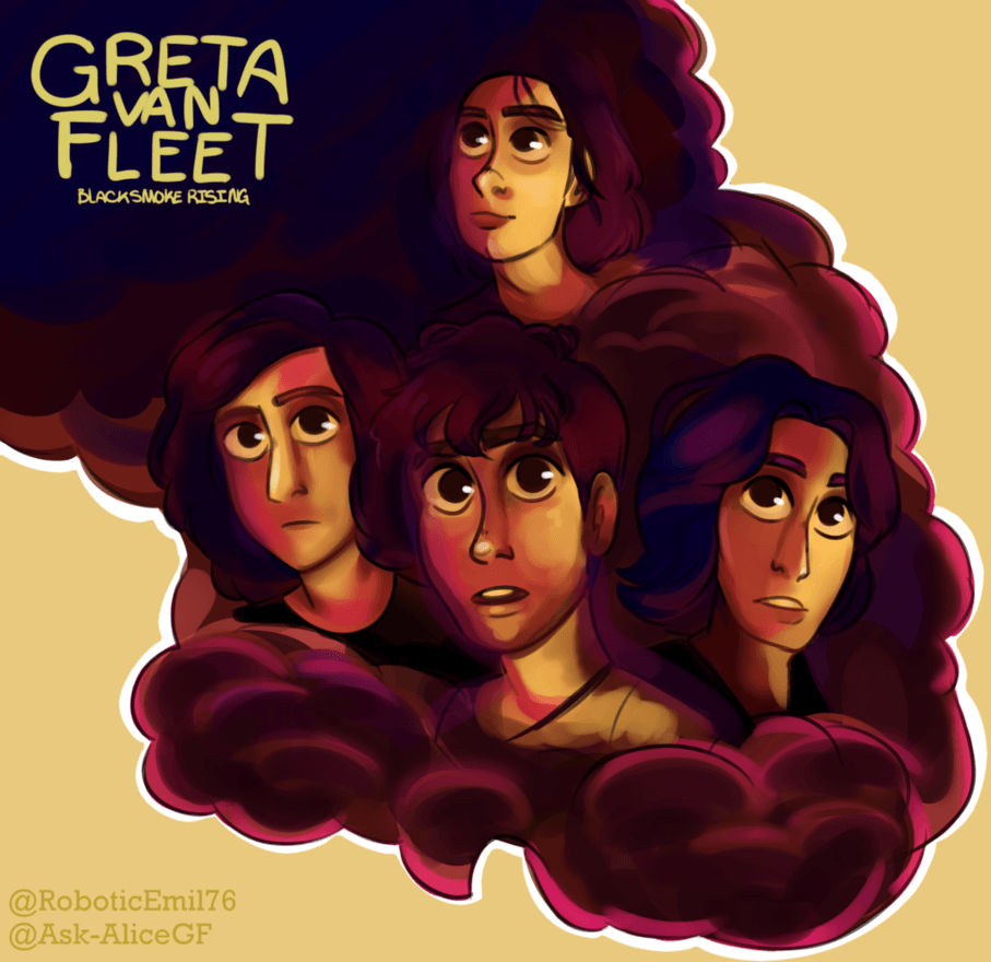 Greta Van Fleet By Ask AliceGF