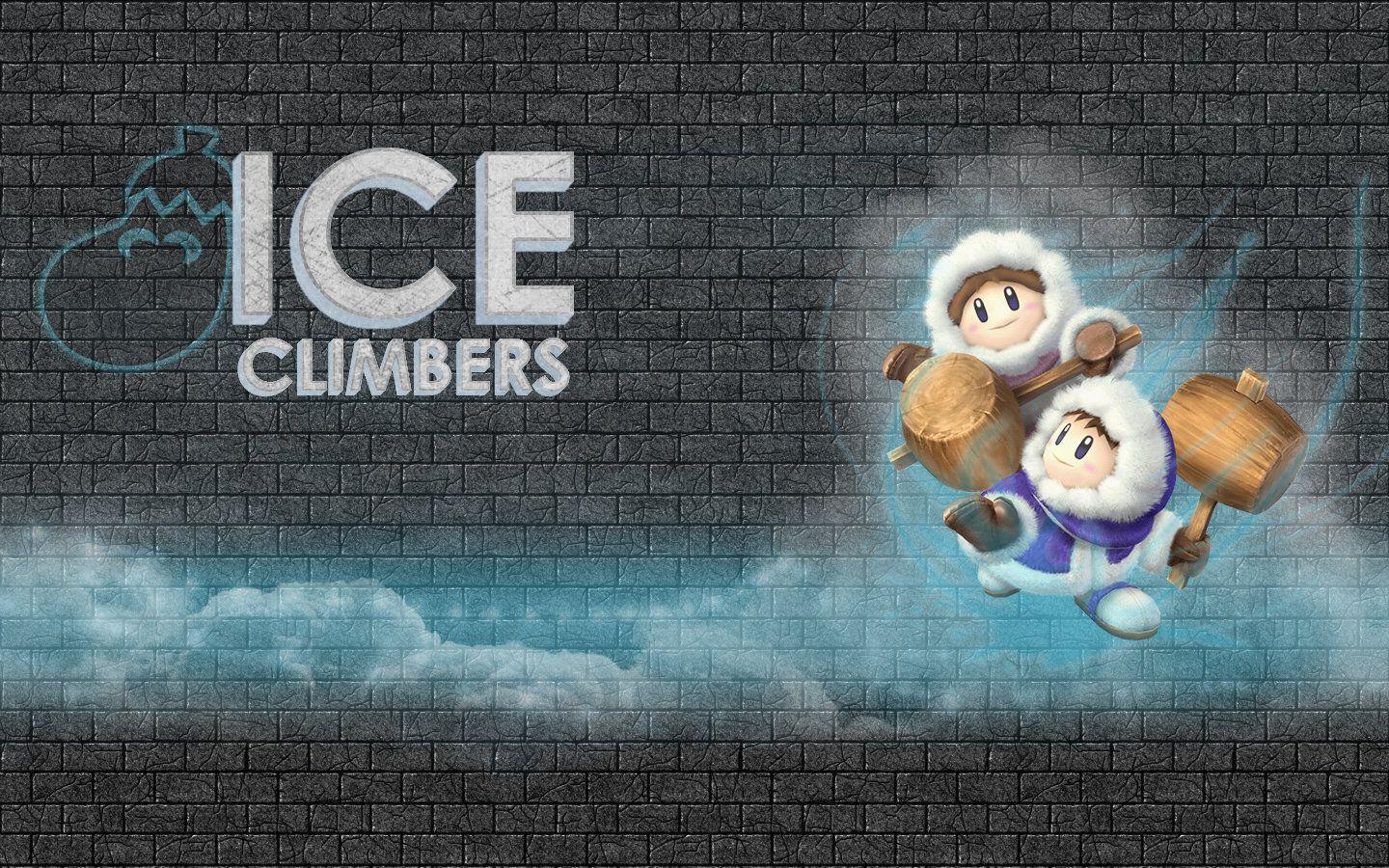 Ice games. Ice Climber Денди. Игра Ice Climber. Ice Climber Dendy обложка. Смэш БРОС Ice Climber.