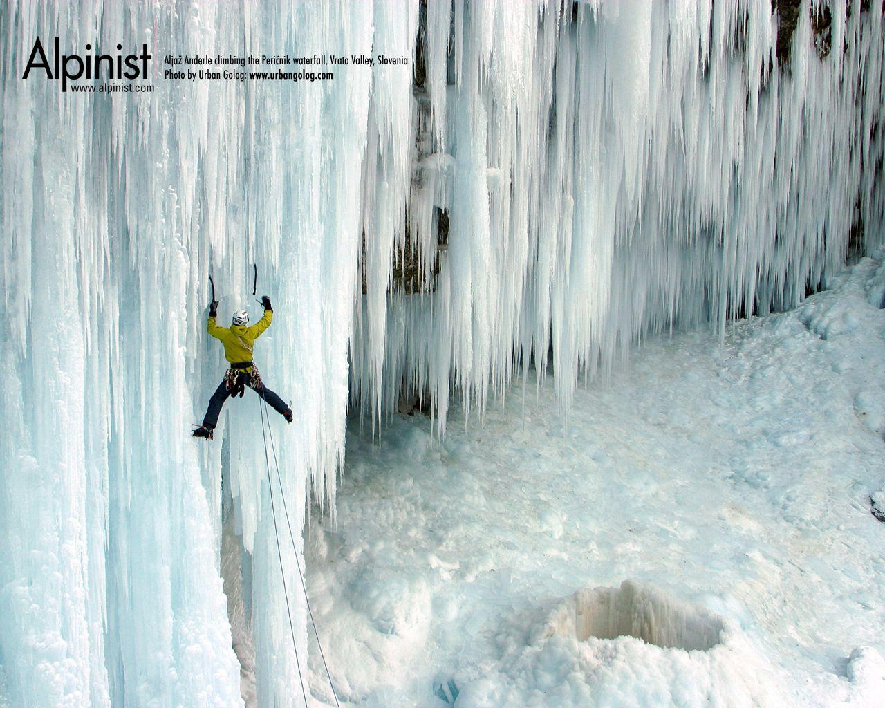 Ice Climbing Wallpaper. HD Wallpaper Pulse
