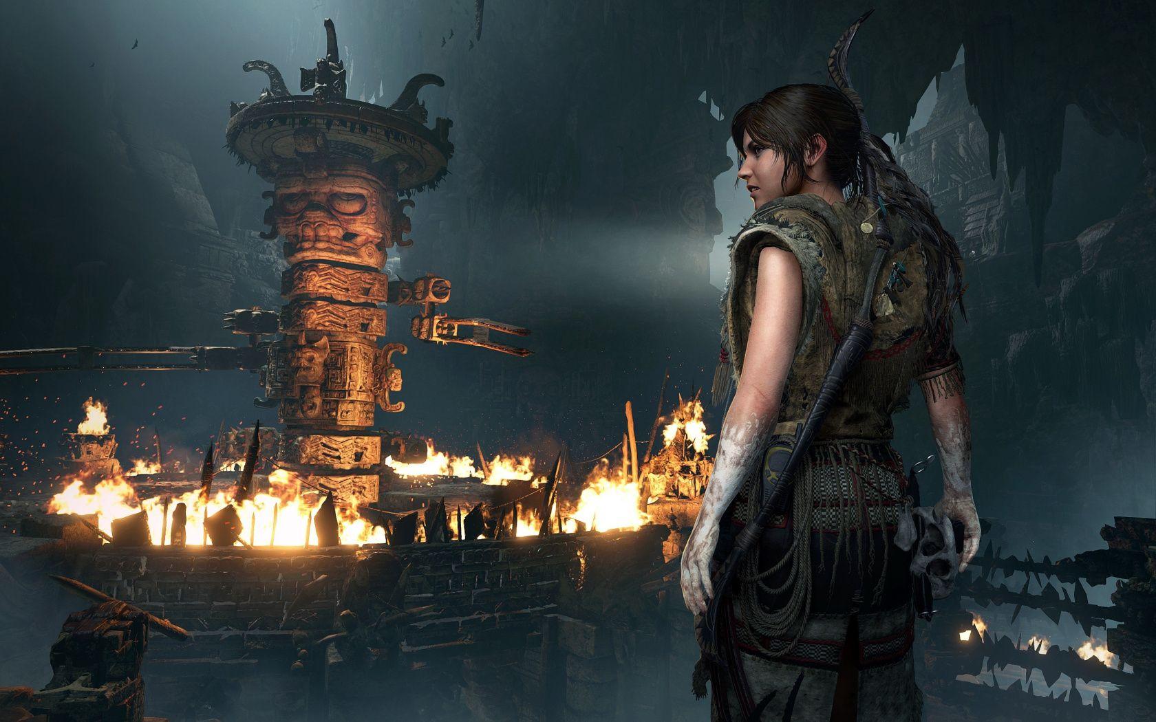 Download 1680x1050 Wallpaper Lara Croft, Shadow Of The Tomb Raider