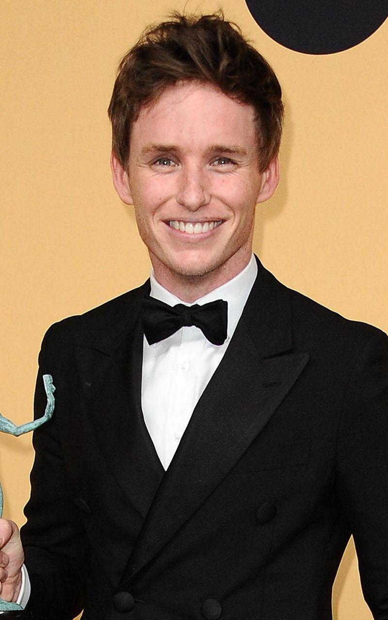 Download wallpaper 800x1280 eddie redmayne, oscar, best actor, 2015