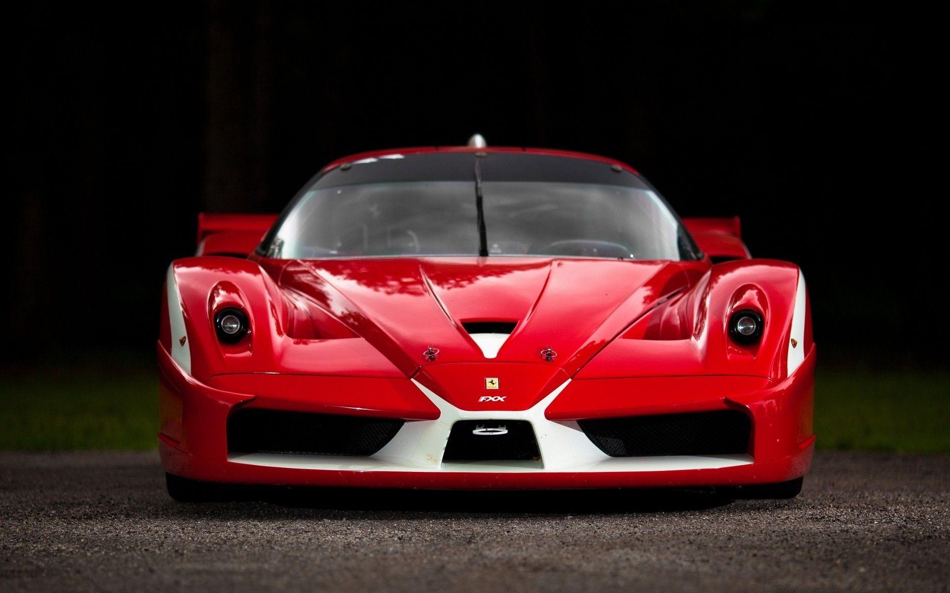 Ferrari FXX Red. Android wallpaper for free