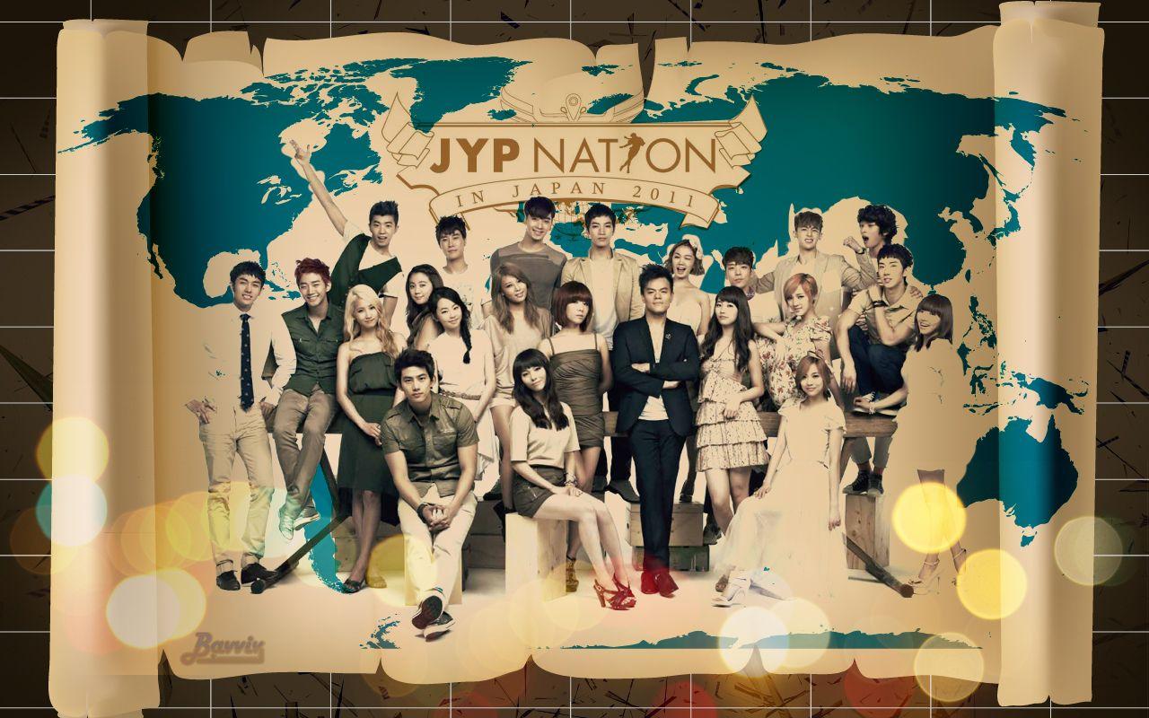 JYP NATION IN JAPAN 2011 Wallpaper
