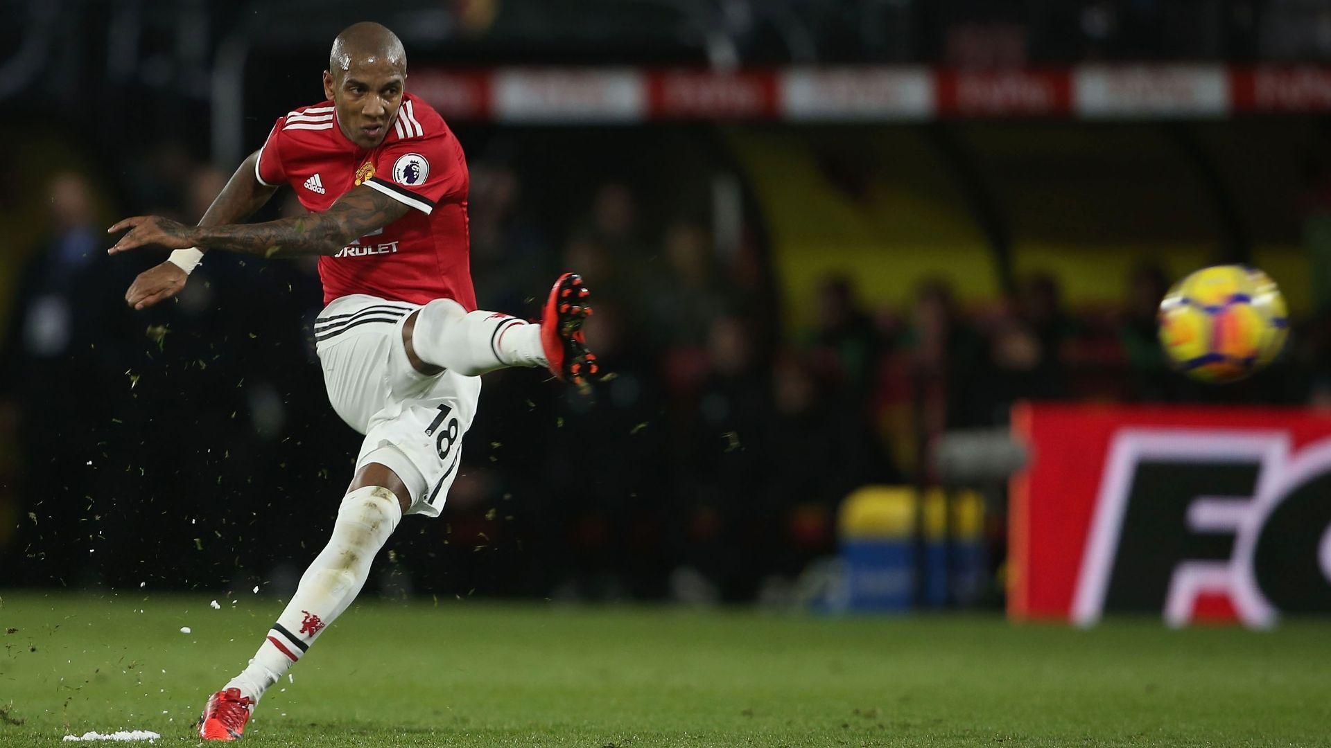 Ashley Young haunts Watford as Man United hold on to win