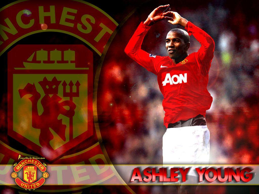 Ashley Young Wallpaper Manchester United 2011 Free Download