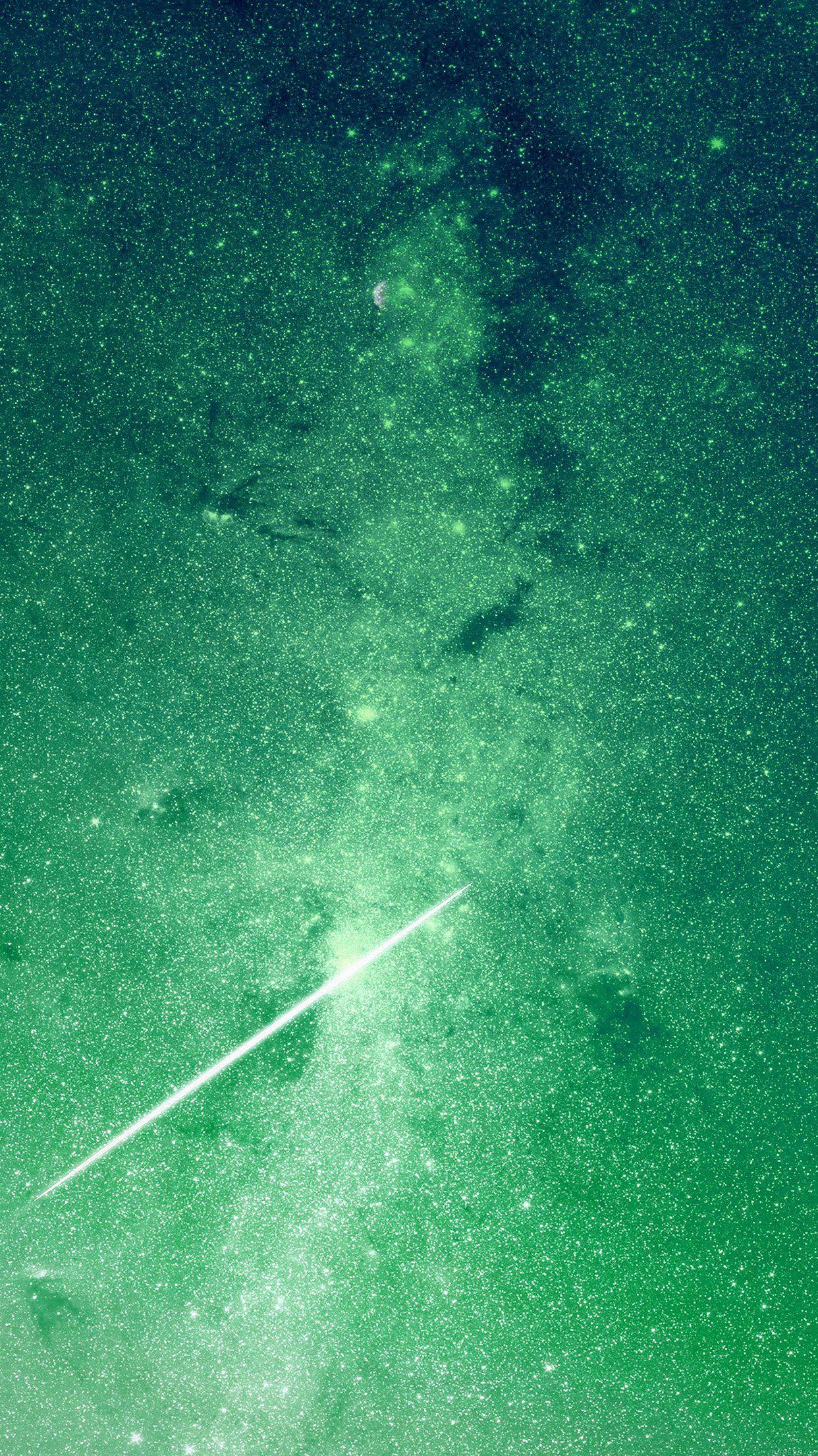 iPhone6papers.co. iPhone 6 wallpaper. star night space green