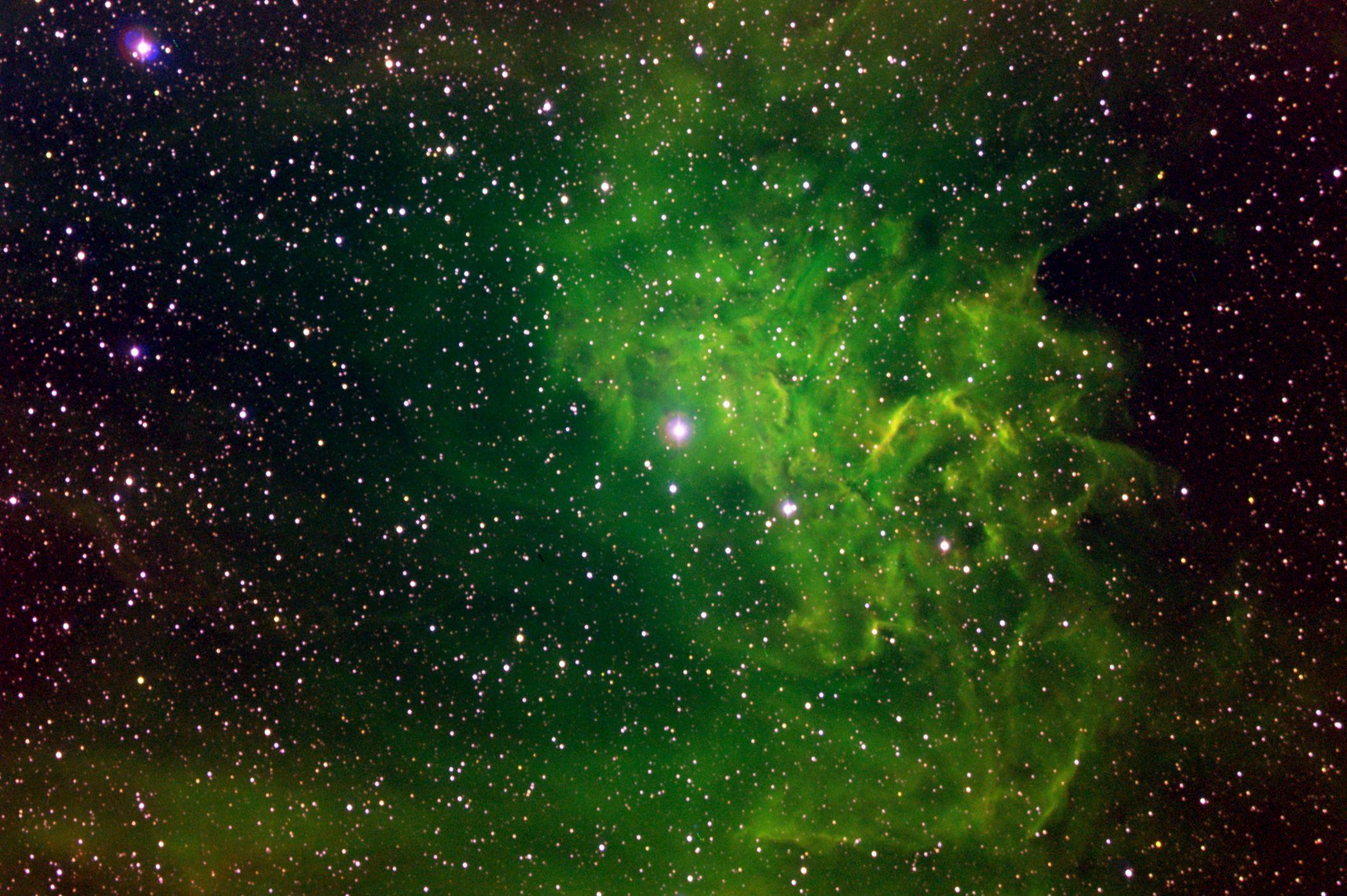 image of Green Galaxy Wallpaper - #SpaceHero
