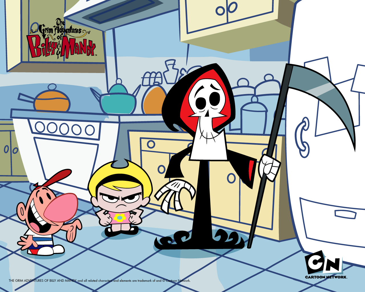 Kitchen. Free The Grim Adventures of Billy and Mandy picture
