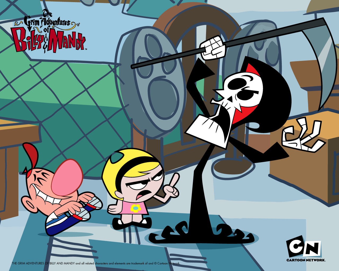 The Grim Adventures of Billy & Mandy Zoom Background 4