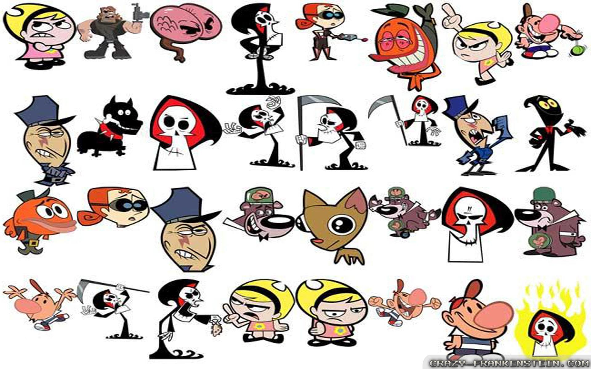 Characters Grim Adventures Of Billy And Mandy Wallpaper 1920×1200
