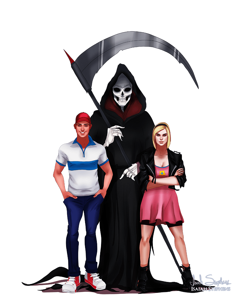 billy and mandy grim reaper wallpaper