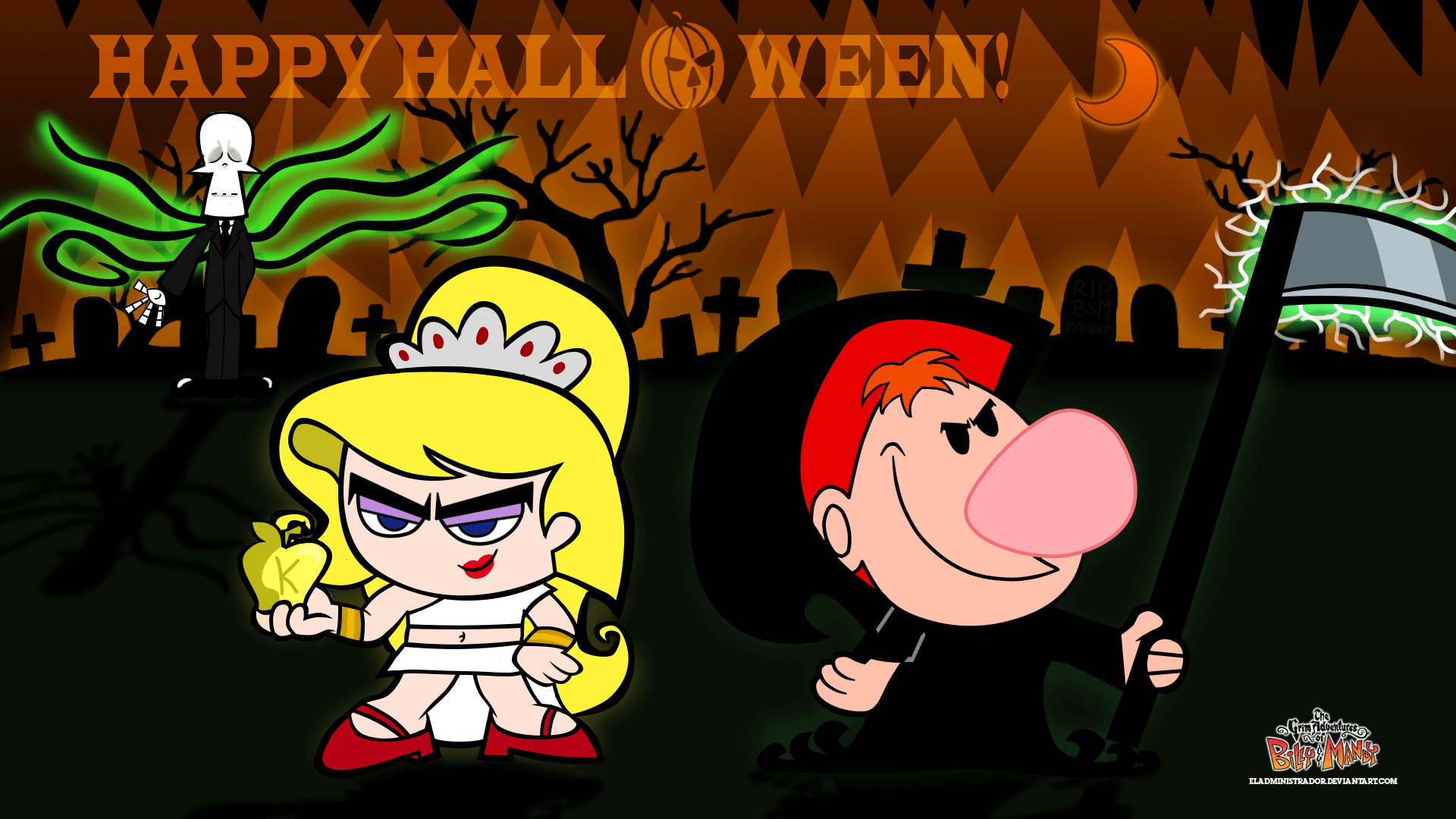 Happy Halloween! and Mandy