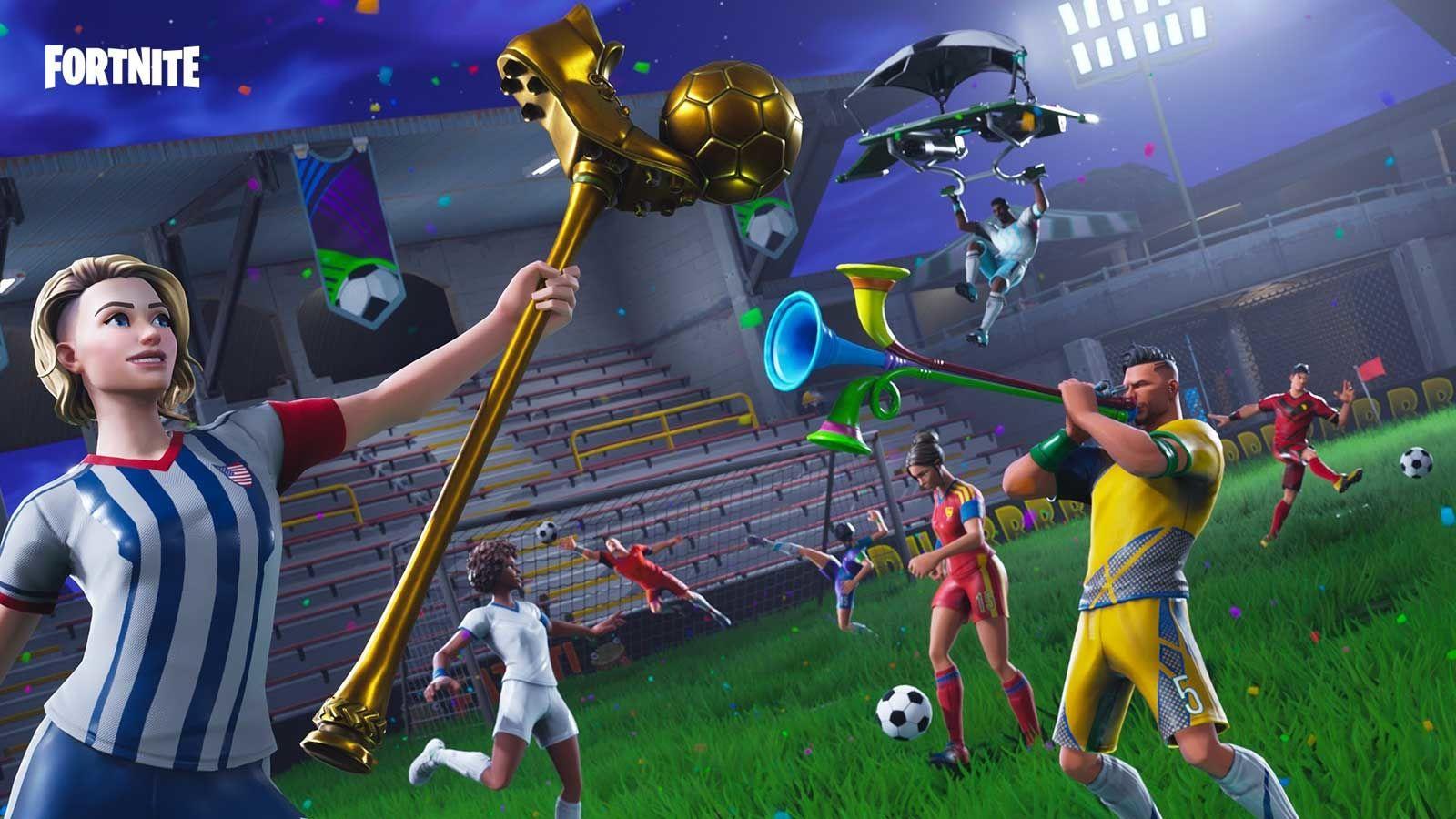 Fortnite' marks World Cup with stadium and goal scoring challenges