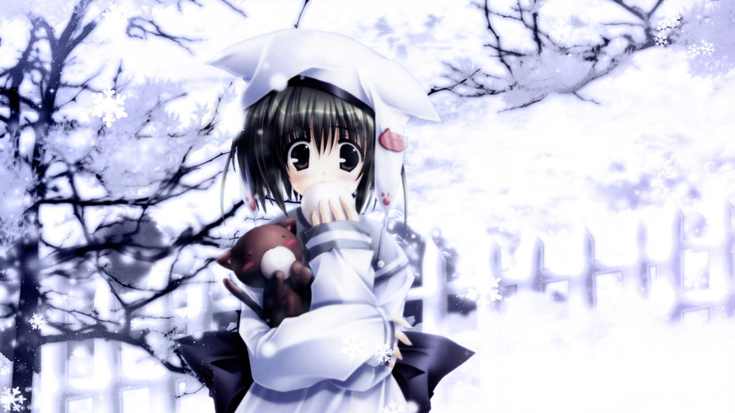 Anime Winter Wallpapers - Wallpaper Cave