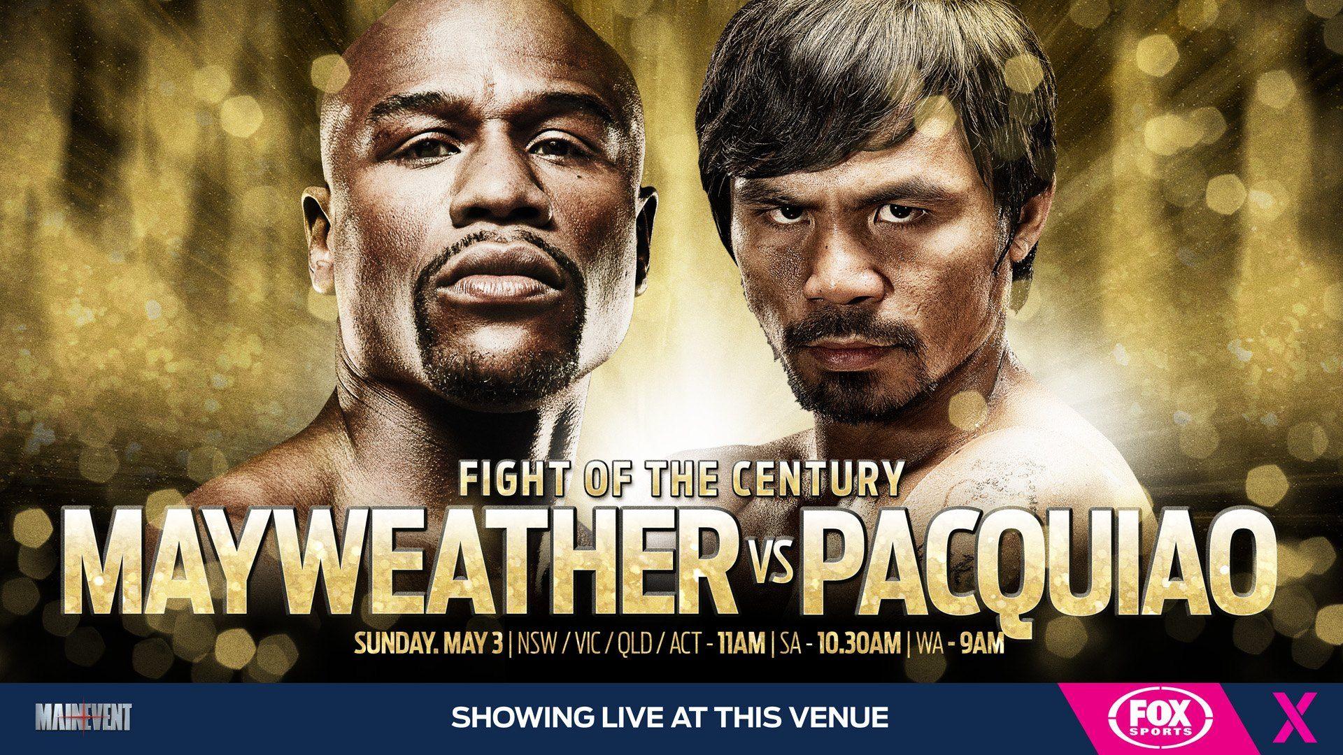 Sunday May 3rd: Mayweather vs Pacquiao Phoenix Hotel