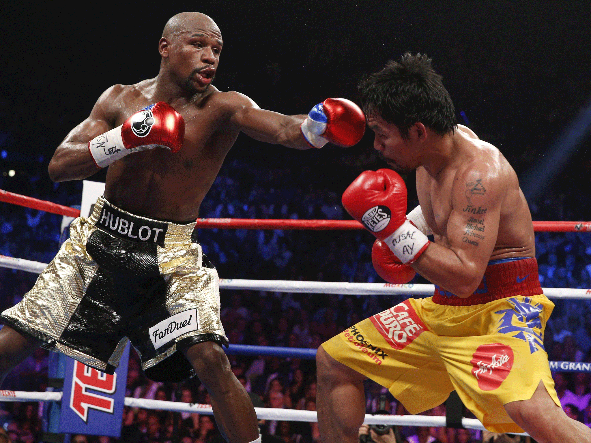 Floyd Mayweather made more money in his fight against Manny Pacquiao
