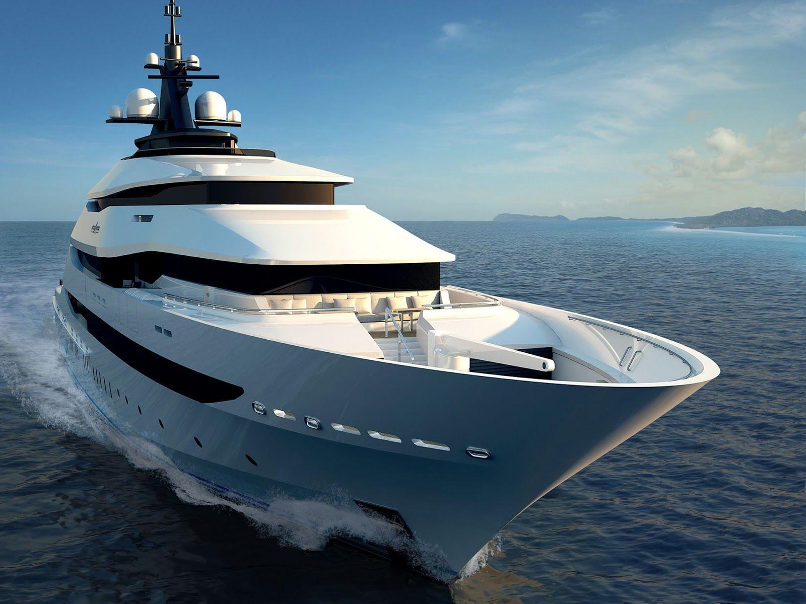 Yacht Pictures, Luxury Private Yachts: Mega Yacht Full HD Desktop