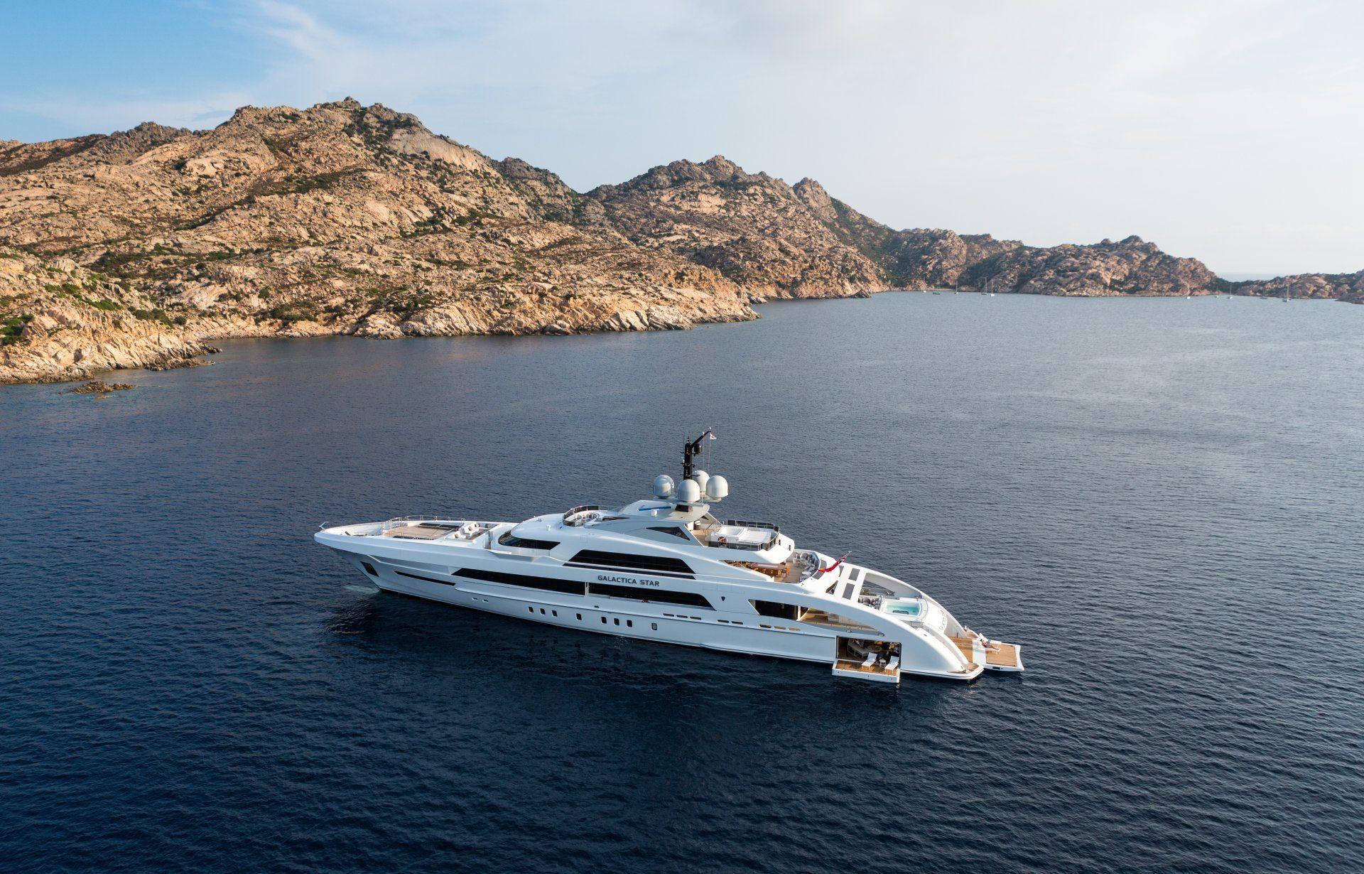 yachts superyacht yacht mega yacht galactica star luxury white mega