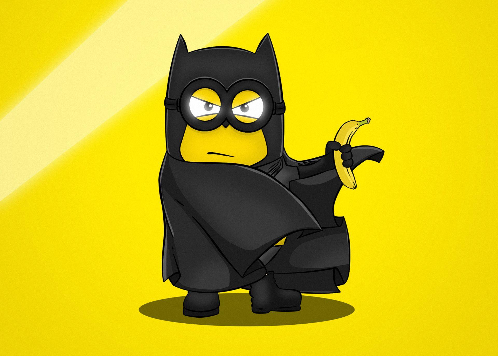 Bat Minion, HD Superheroes, 4k Wallpaper, Image, Background