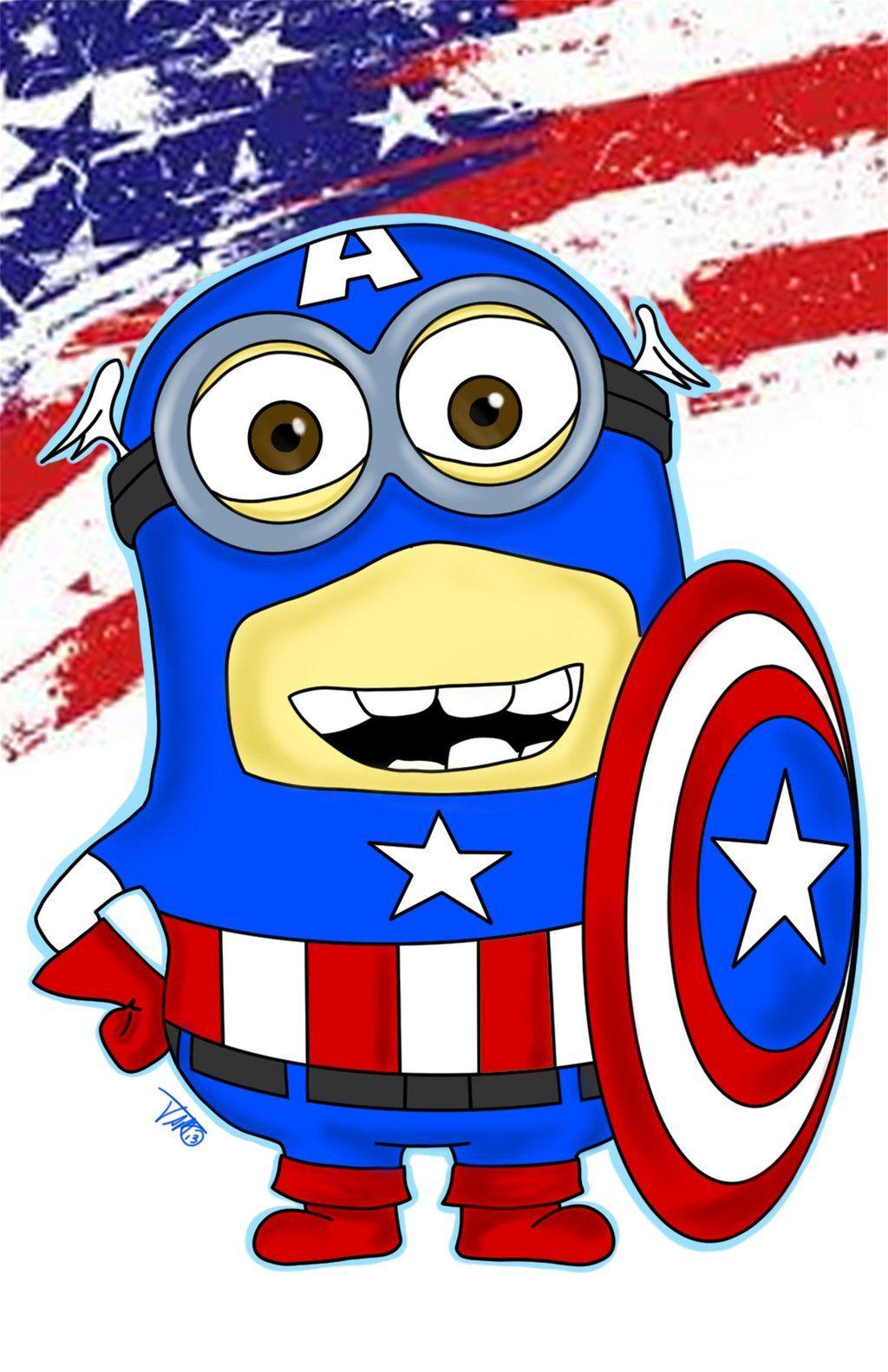 Minion Captain America