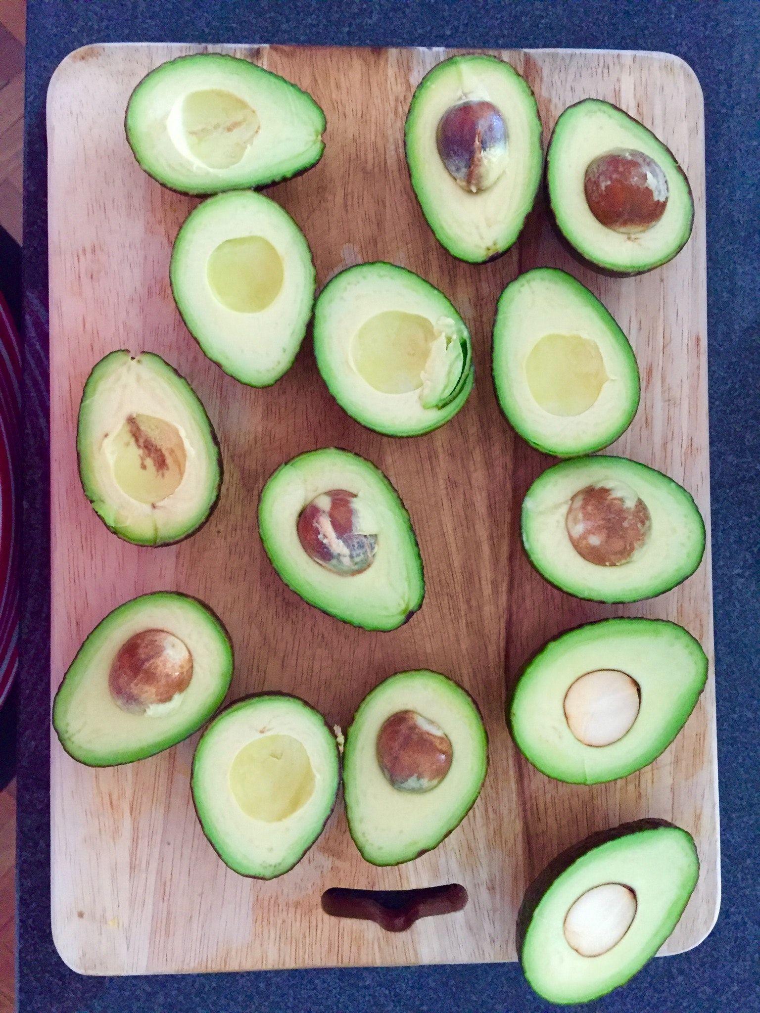 Free of avocado, guacamole