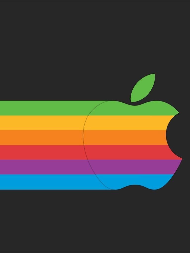 Apple Logo Rainbow Wallpapers - Wallpaper Cave