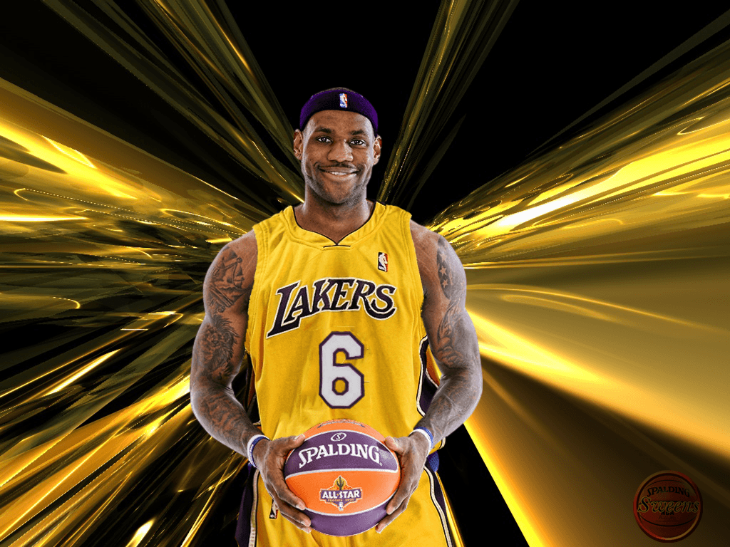 Lebron Lakers Screensaver
